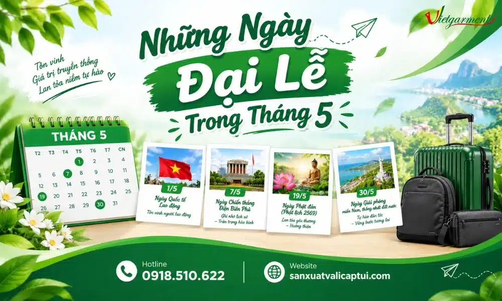 Những ngày đại lễ trong tháng 5