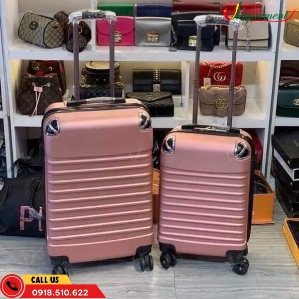 Vali nhựa bọc góc size 24 chắc chắn