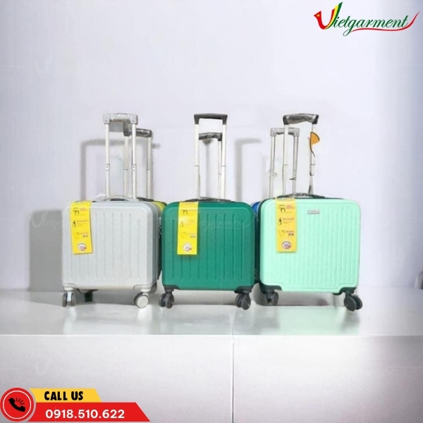 Vali size 16 inch kéo 4 bánh xoay 360 độ