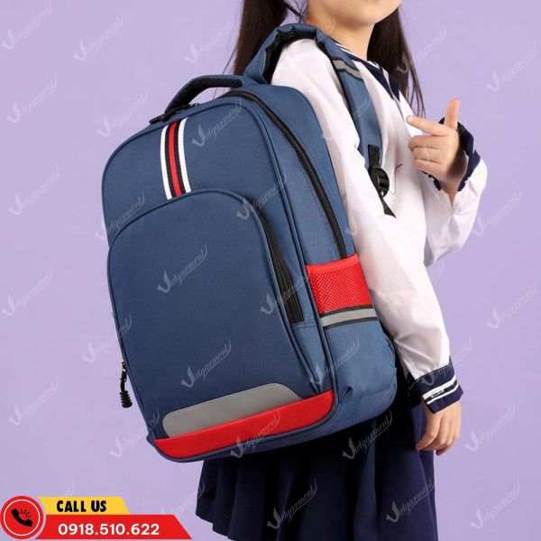 Balo, Cặp Xách Cho Học Sinh Cấp 1 Giá Rẻ 9 Ba lô cho bé lớp 1 màu xanh than