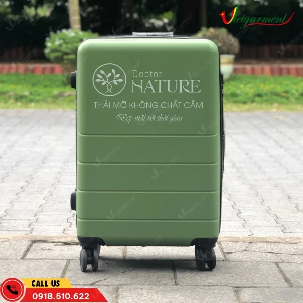 Vali size 20 in logo phòng khám Doctor Nature
