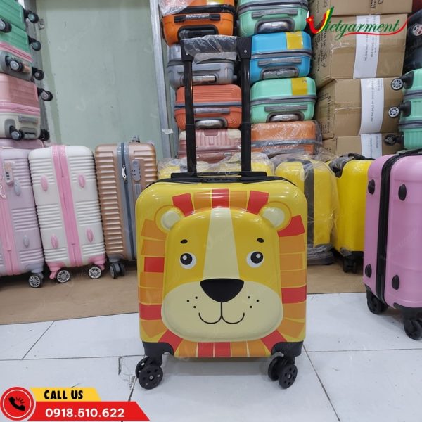 Vali Trẻ Em Hình Sư Tử 7 vali keo be hinh su tu de thuong