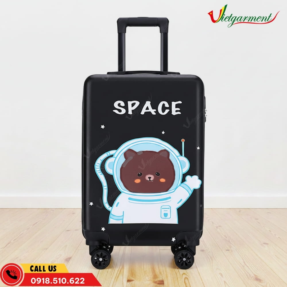 Vali Trẻ Em In Hình Phi Hành Gia "SPACE" 4 Vali Trẻ Em In Hình Phi Hành Gia "SPACE" - Ảnh 2