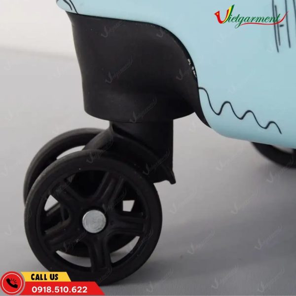 Vali Trẻ Em Màu Xanh Hình Khủng Long 18 vali tre em cao cap hinh khung long
