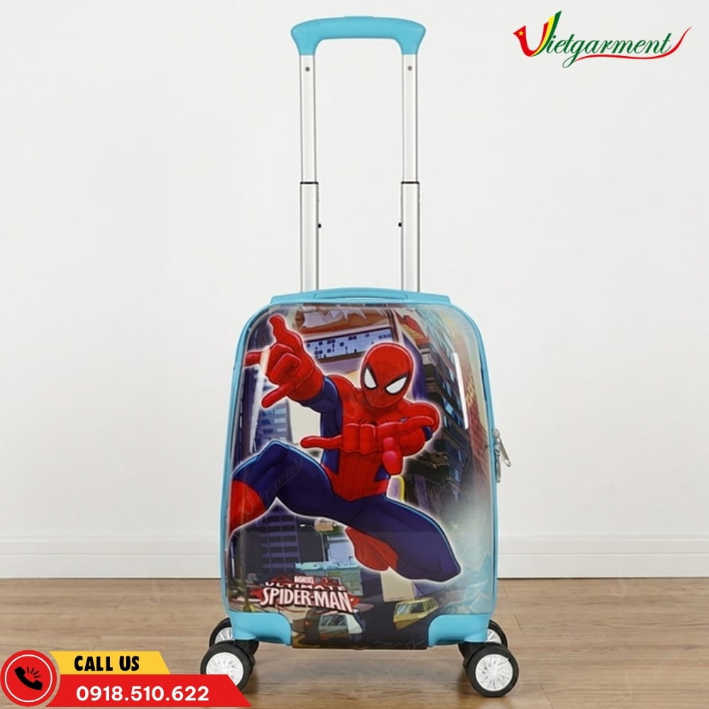 Vali Trẻ Em In Hình Người Nhện Spider-Man 3 Vali Trẻ Em In Hình Người Nhện Spider-Man