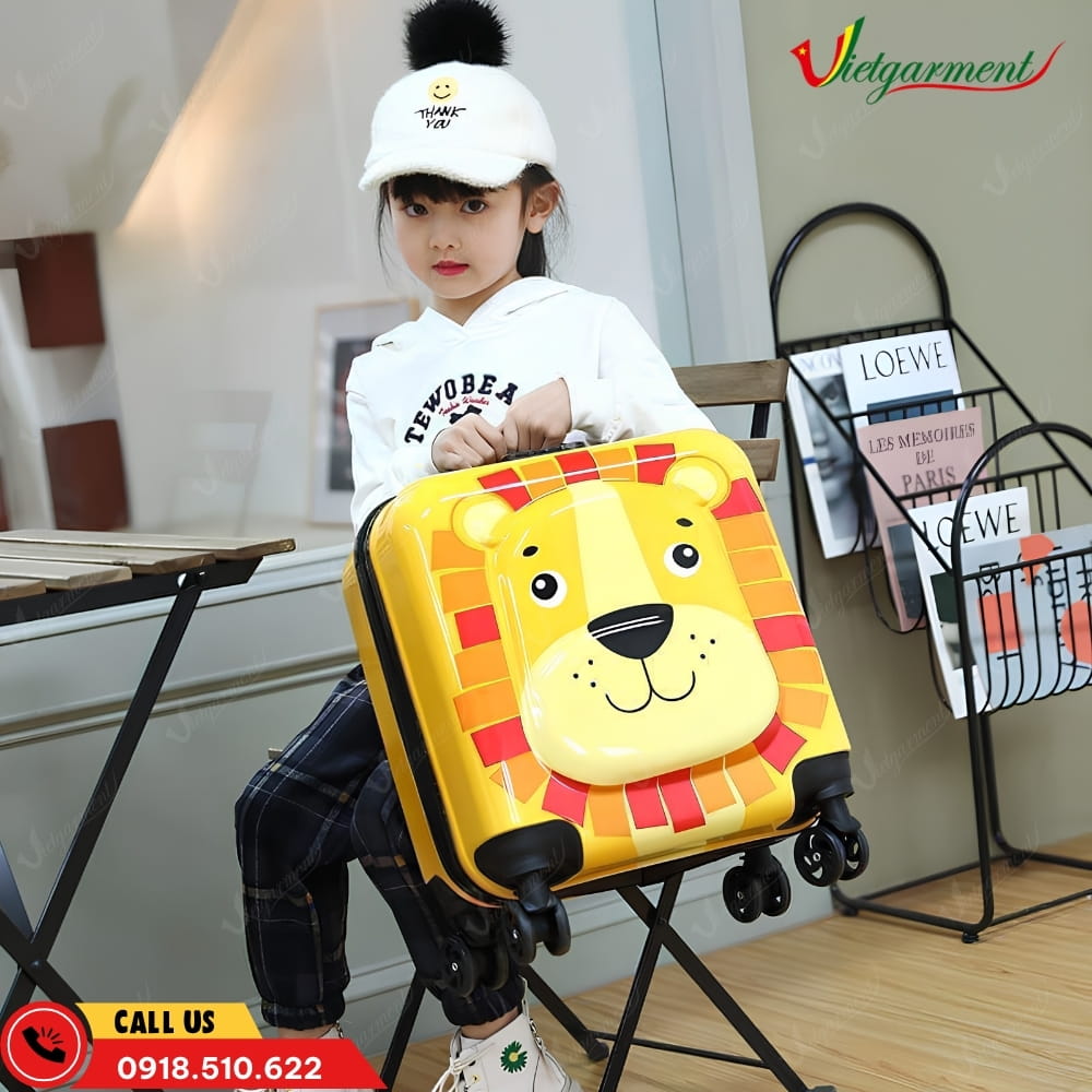 Vali Trẻ Em Hình Sư Tử 4 Vali Trẻ Em Hình Sư Tử - Ảnh 2