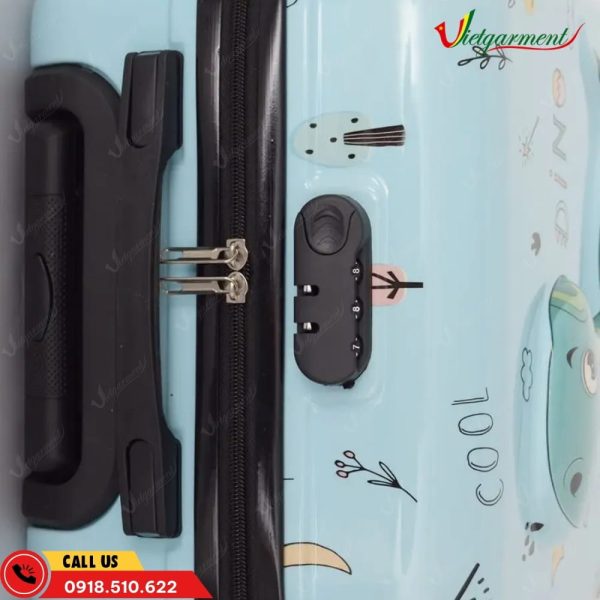 Vali Trẻ Em Màu Xanh Hình Khủng Long 17 vali xanh cho be trai hinh khung long