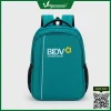 Balo In Logo Ngân Hàng BIDV Màu Xanh Ngọc 1 balo in logo ngan hang bidv