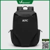 Balo Màu Đen In Logo Công Ty KFC 1 balo mau den in logo kfc