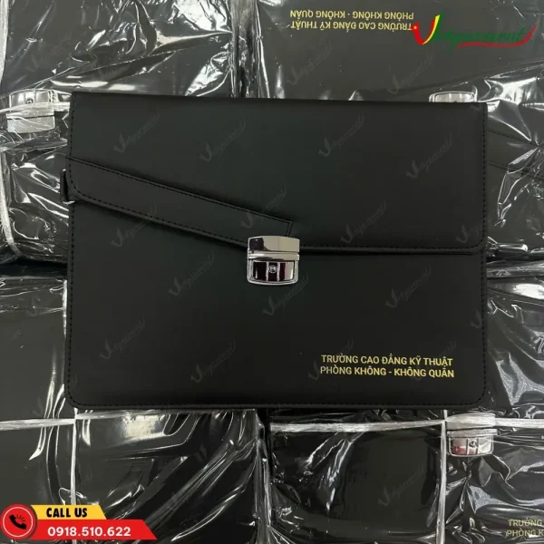 Cặp da Trường Cao đẳng Kỹ thuật Phòng không - Không quân