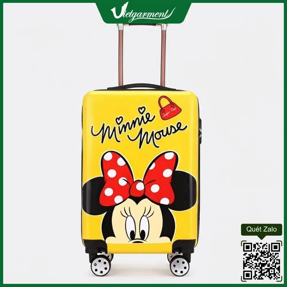 Vali cho bé gái hình chuột Mickey