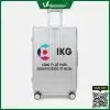 Vali khung nhôm khóa sập size 24 in logo IKG