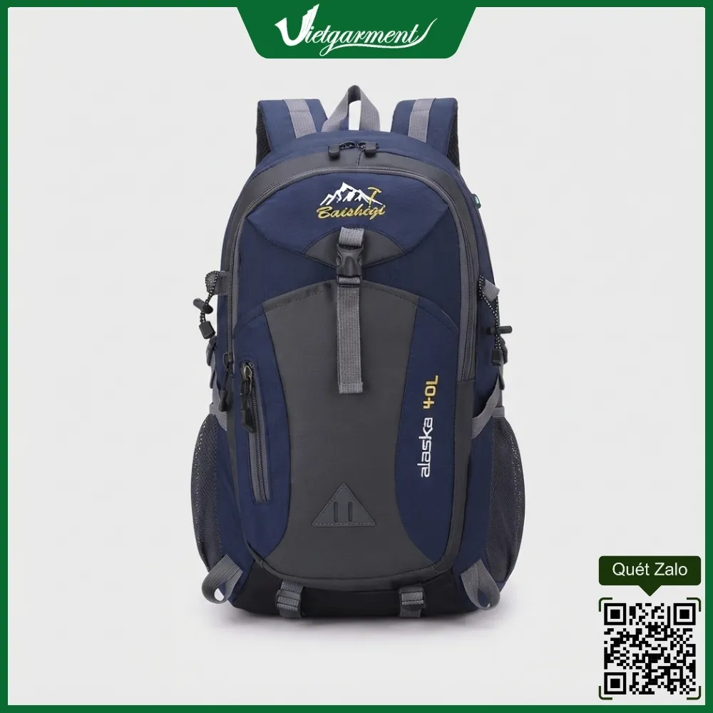 Balo dã ngoại dung tích 40L màu xanh than