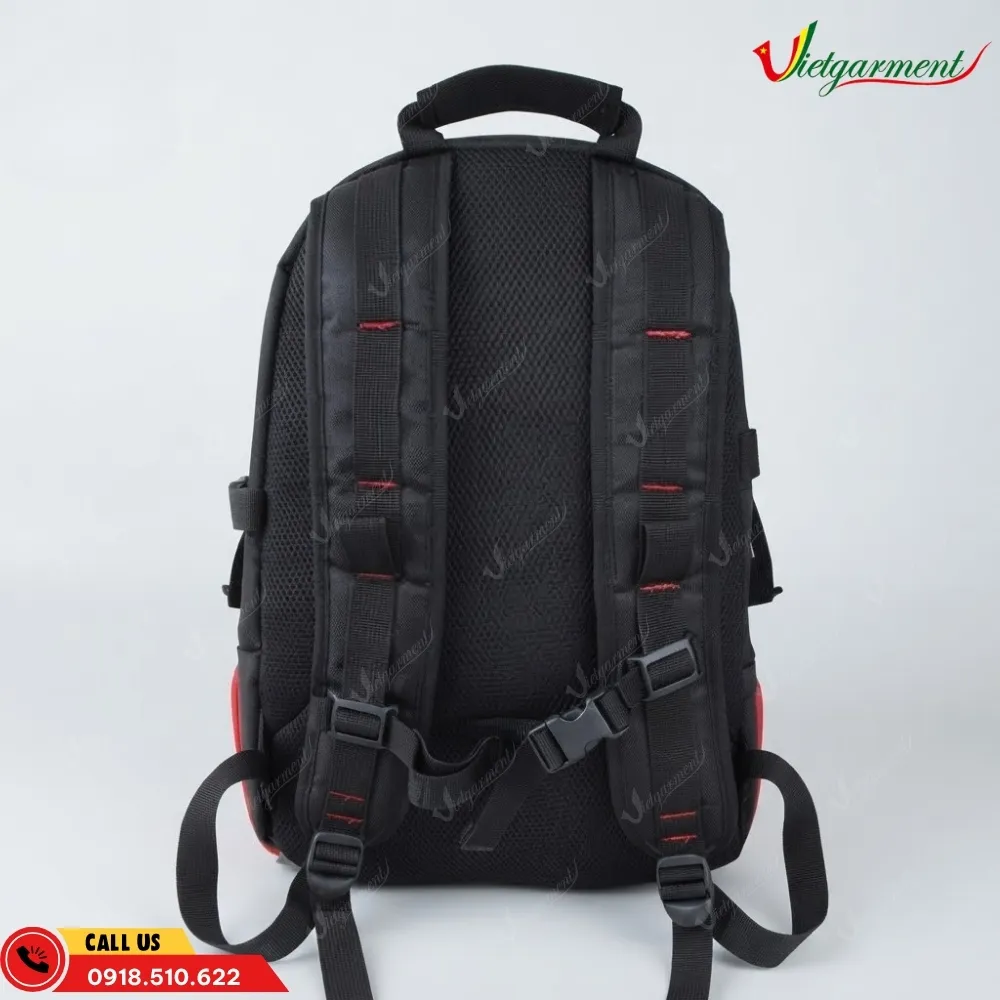 Balo du lịch 35L viền cam nổi bật