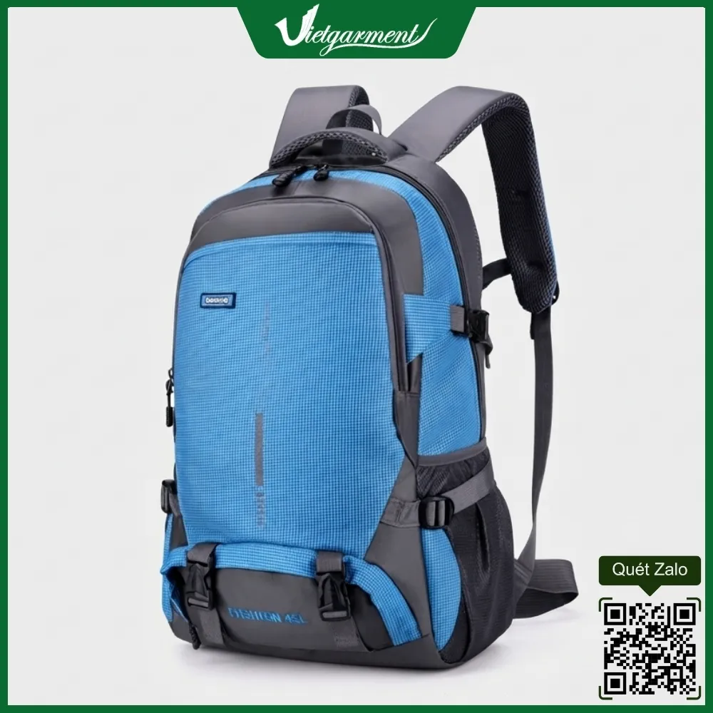 Balo du lịch dung tích 45L màu xanh dương