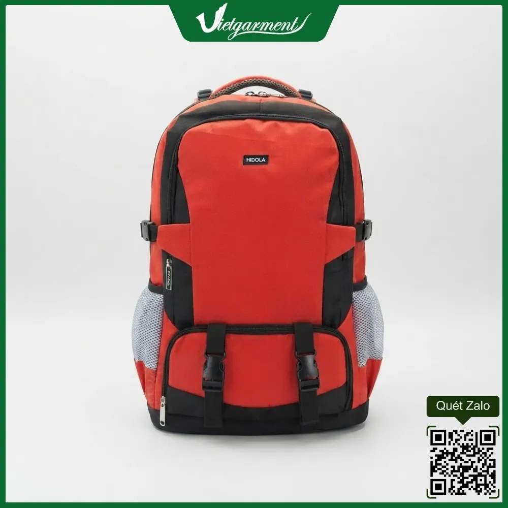Balo du lịch 48L màu đỏ