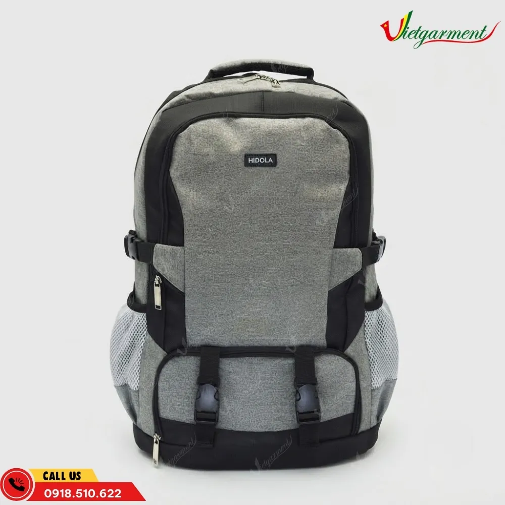 Balo du lịch 48L màu xám