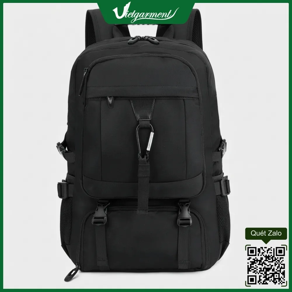 Balo du lịch dung tích 50L màu đen