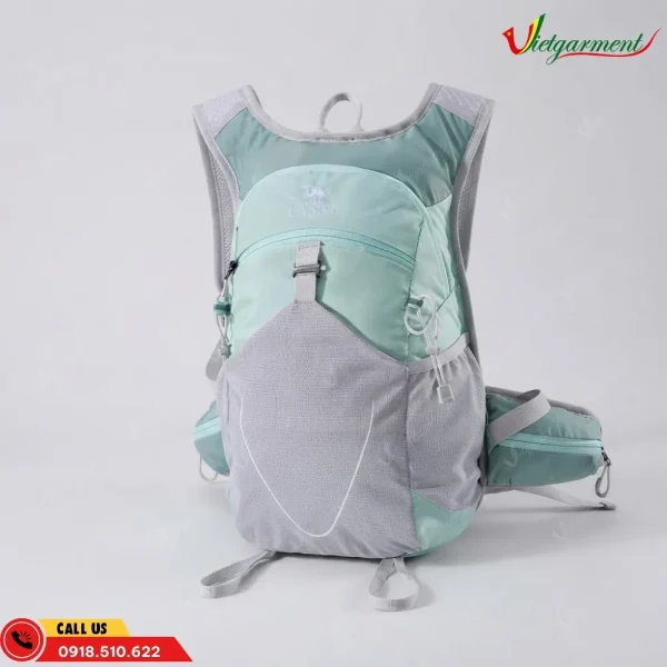 Balo du lịch siêu nhẹ dung tích 12L màu xanh ngọc
