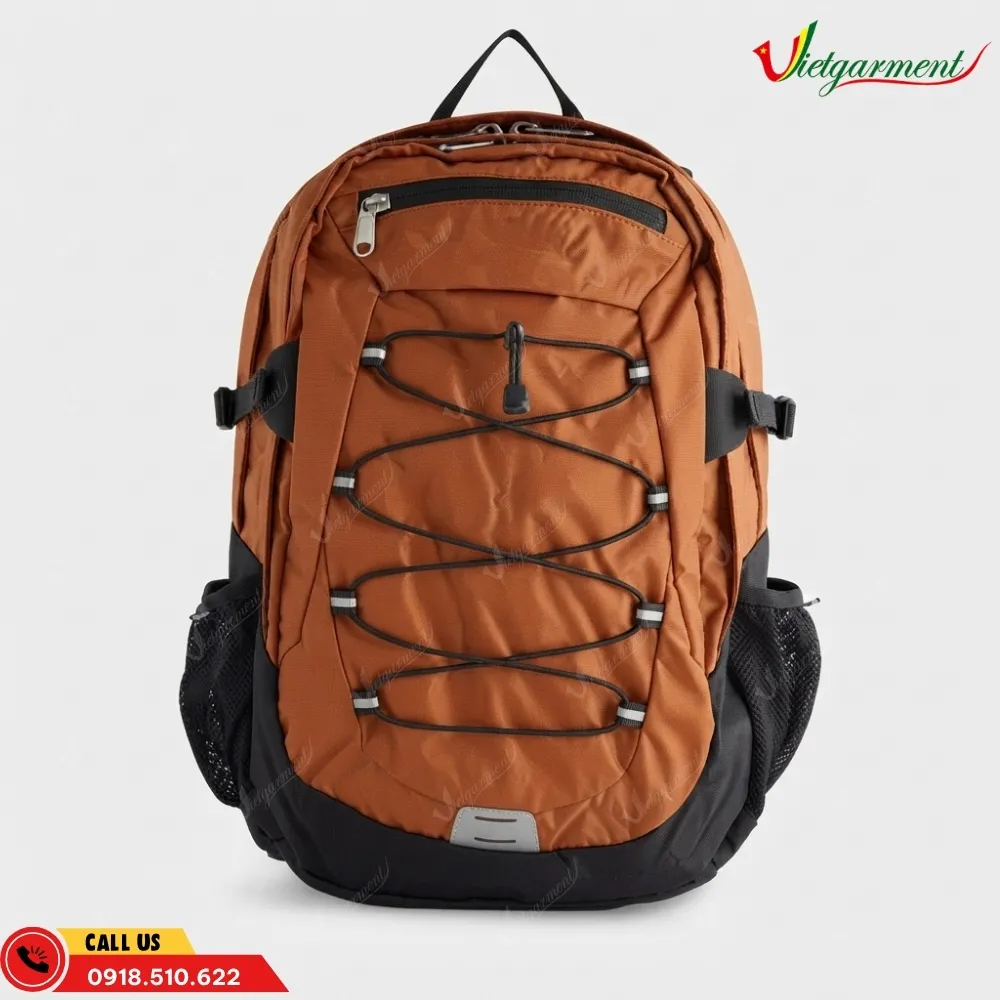Balo leo núi cỡ nhỏ dung tích 20L màu cam