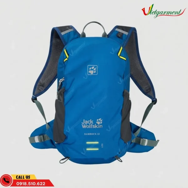 Balo trekking siêu nhẹ dung tích 12L màu xanh dương
