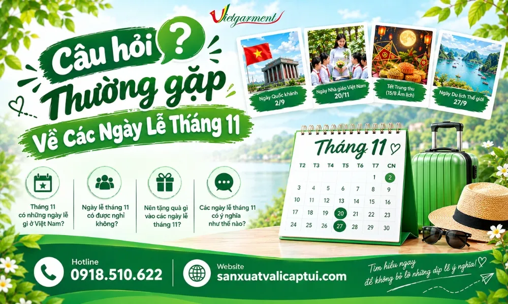 Câu hỏi thường gặp về các ngày lễ tháng 11