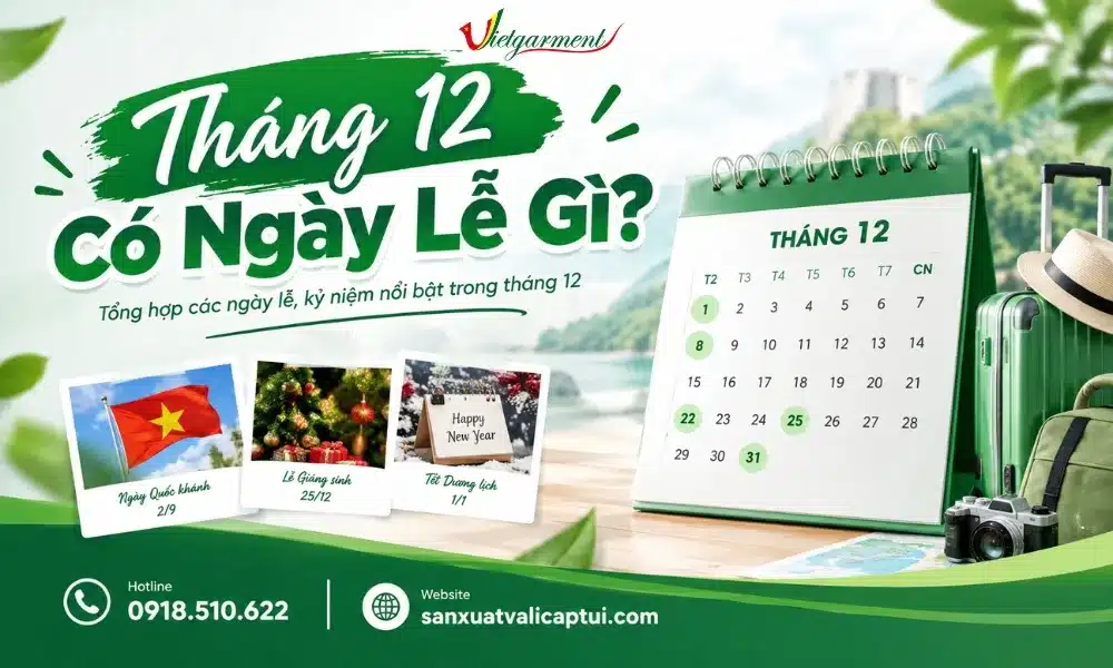 Tháng 12 có ngày lễ gì ở Việt Nam?