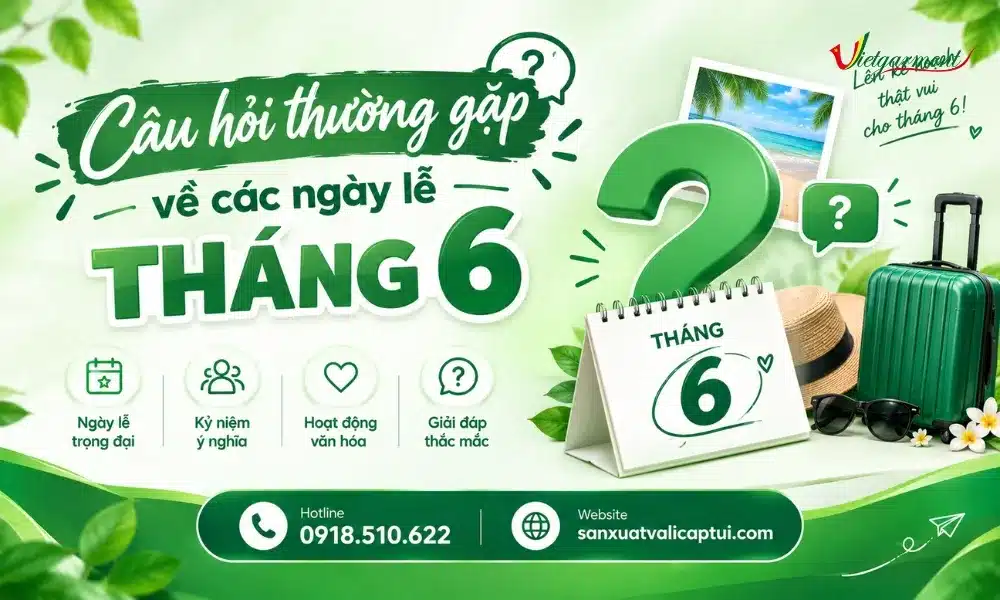 Câu hỏi thường gặp về các ngày lễ tháng 6