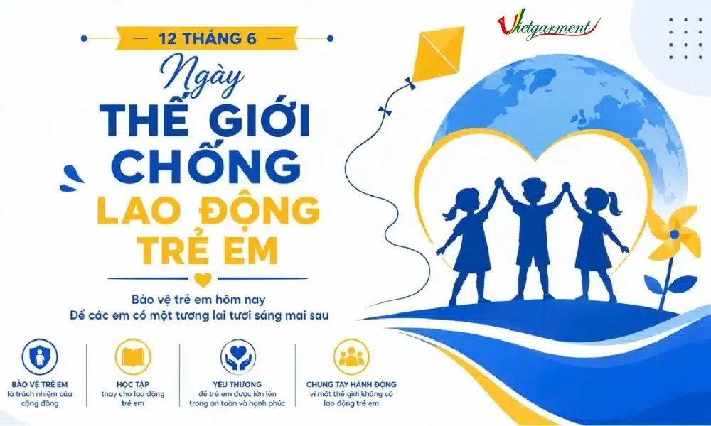 Ngày 12/06 Ngày Thế giới chống Lao động Trẻ em