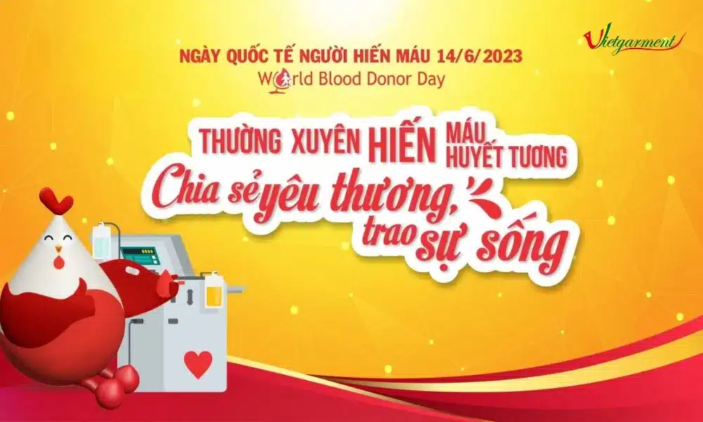 Ngày 14/06 Ngày Quốc tế Người hiến máu