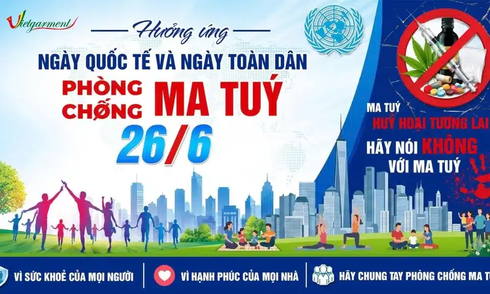 Ngày 26/06 Ngày Quốc tế phòng chống lạm dụng và buôn bán ma túy bất hợp pháp