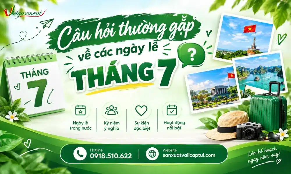 Câu hỏi thường gặp về các ngày lễ tháng 7