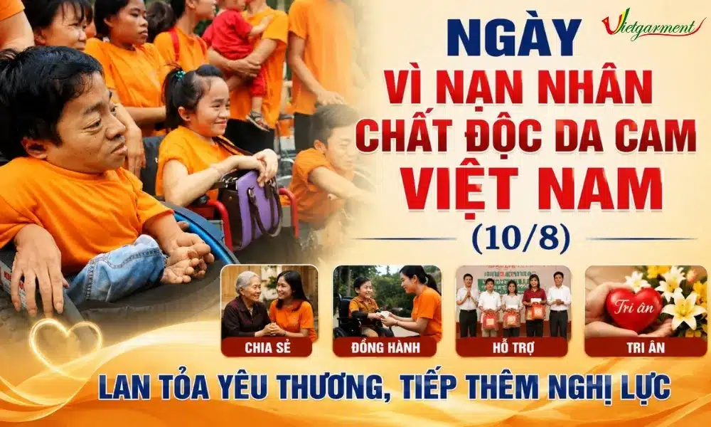 Ngày 10/08 Ngày Vì nạn nhân chất độc da cam Việt Nam