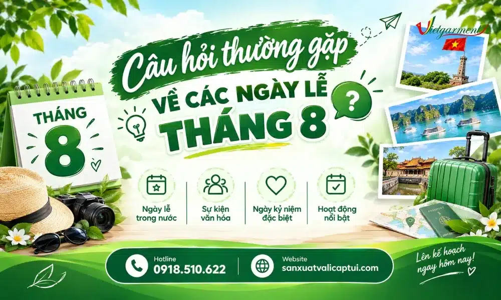 Câu hỏi thường gặp về các ngày lễ tháng 8