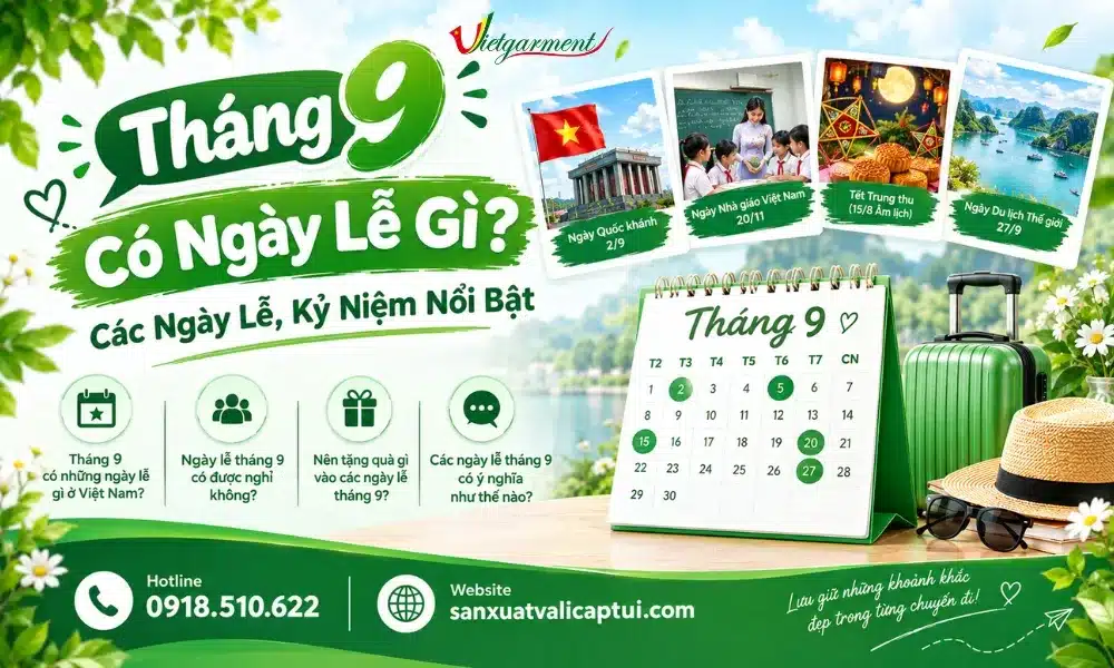 Tháng 9 có ngày lễ gì ở Việt Nam?