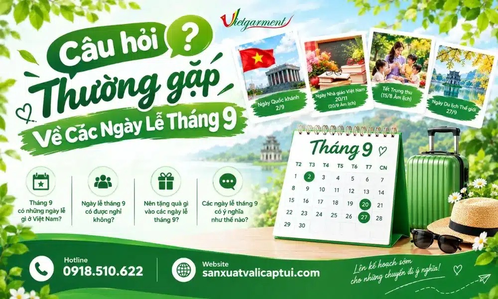 Câu hỏi thường gặp về các ngày lễ tháng 9