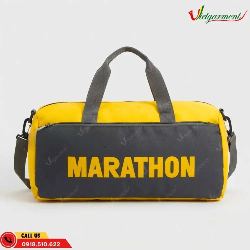 Túi du lịch Marathon màu vàng