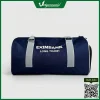 Túi du lịch xanh dương in logo Eximbank Long Thành